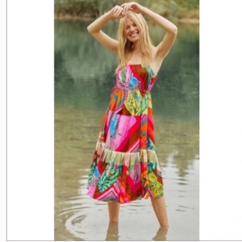 Farm Rio dress petite xs NWT